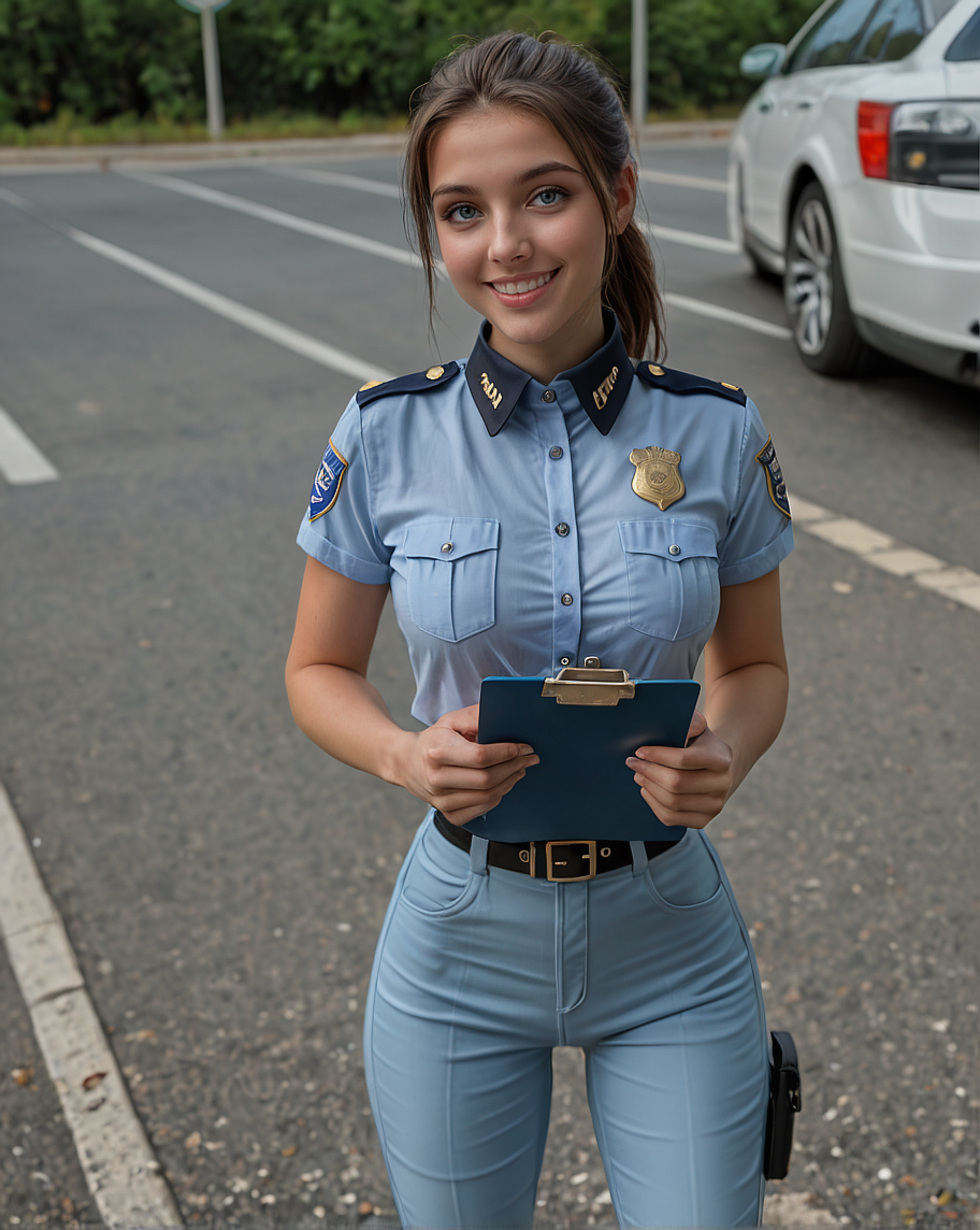 Officer Jenna Wright AI image