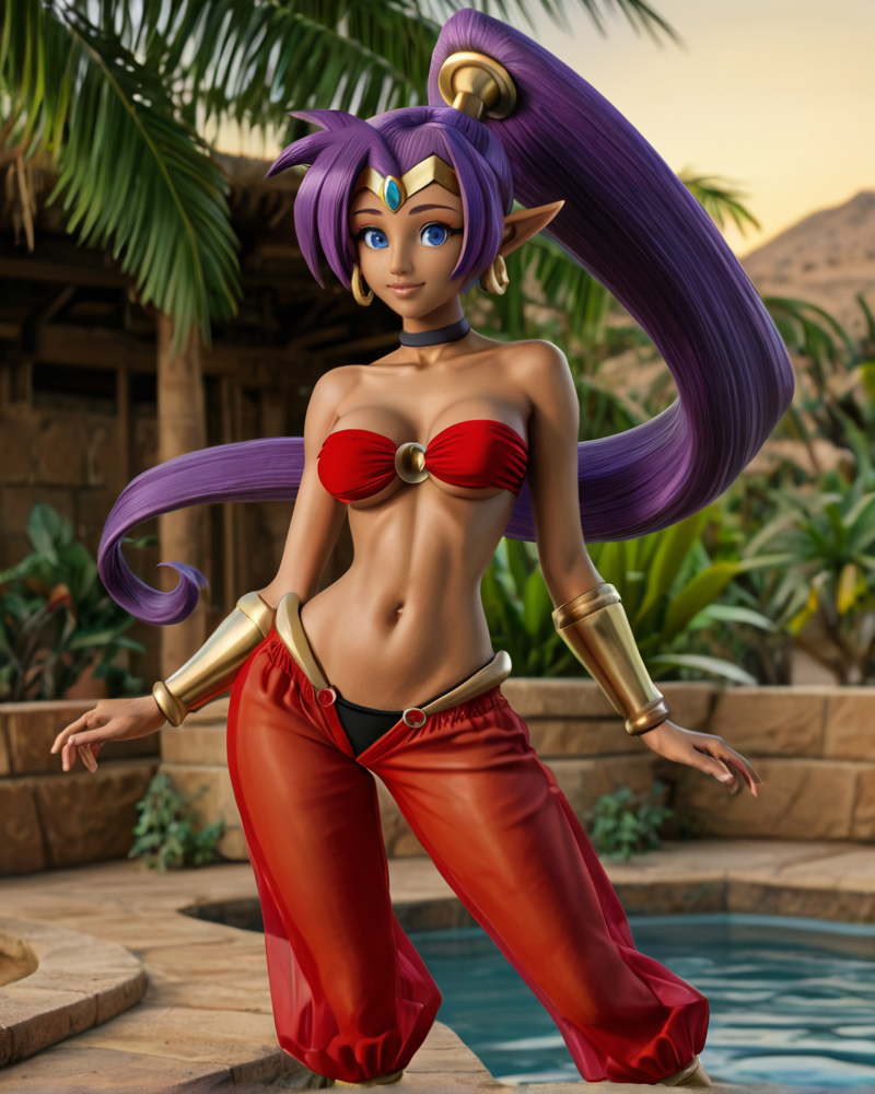 Shantae alternate view