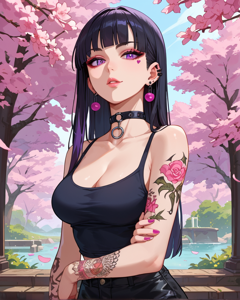 Vanessa full portrait