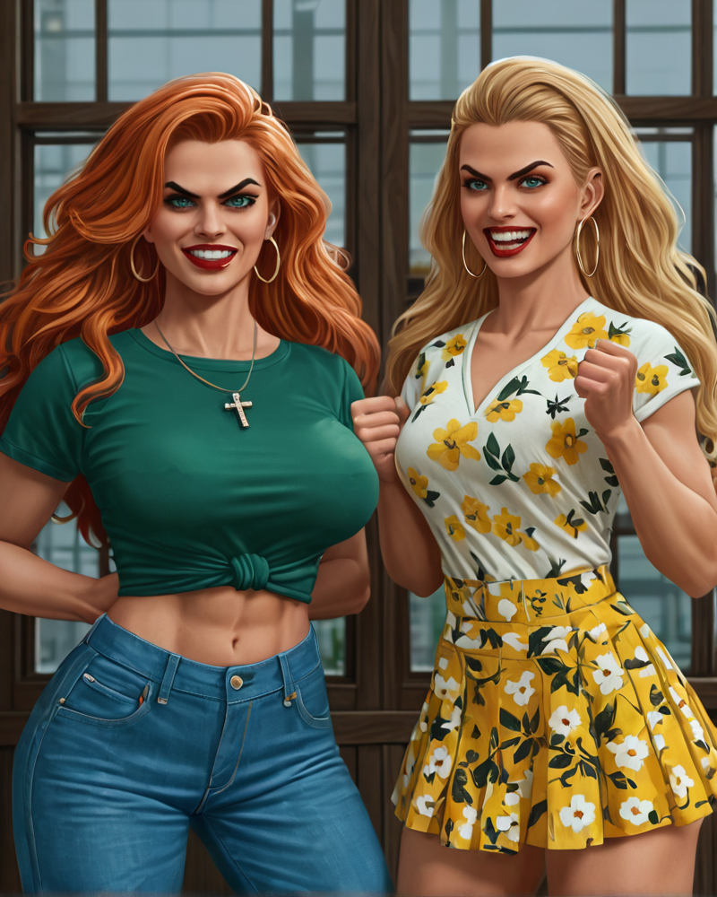 Amanda & Alyona Davenport alternate view