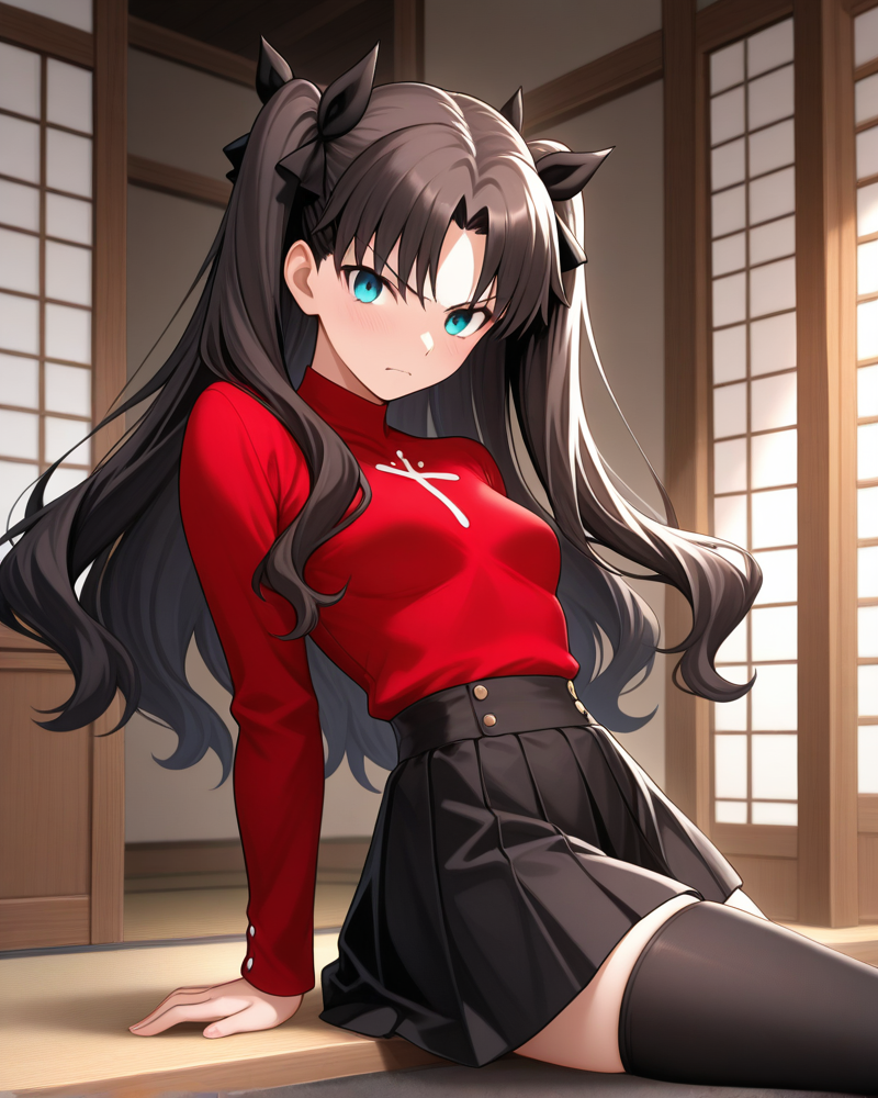 Rin Tohsaka alternate view