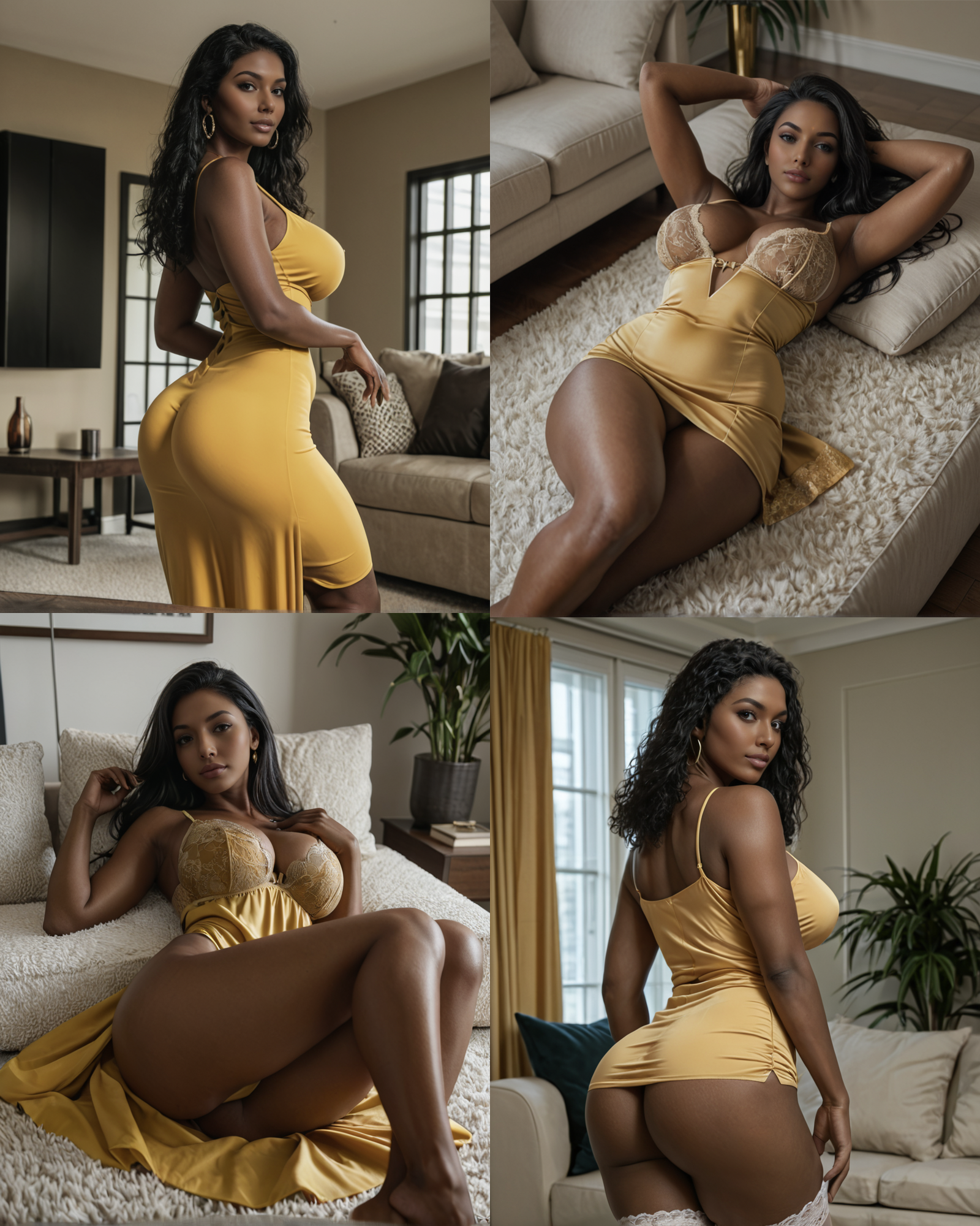 Image of Black AI Girlfriend: Meet Adanna