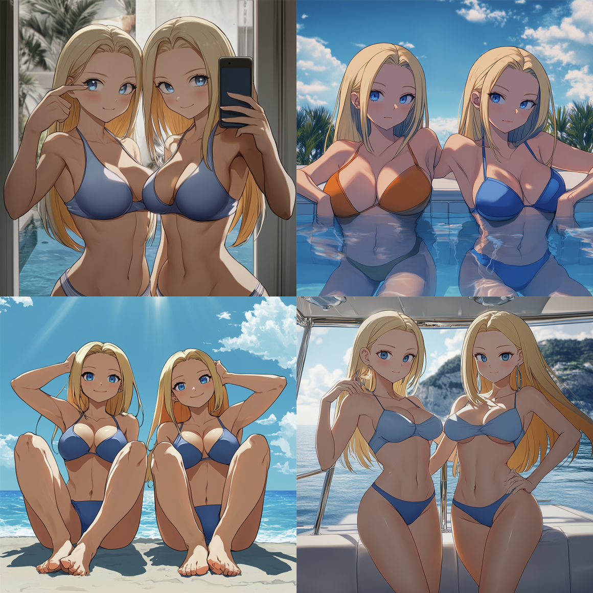 Image of Twins AI Girlfriend: Meet Alyvia and Rose